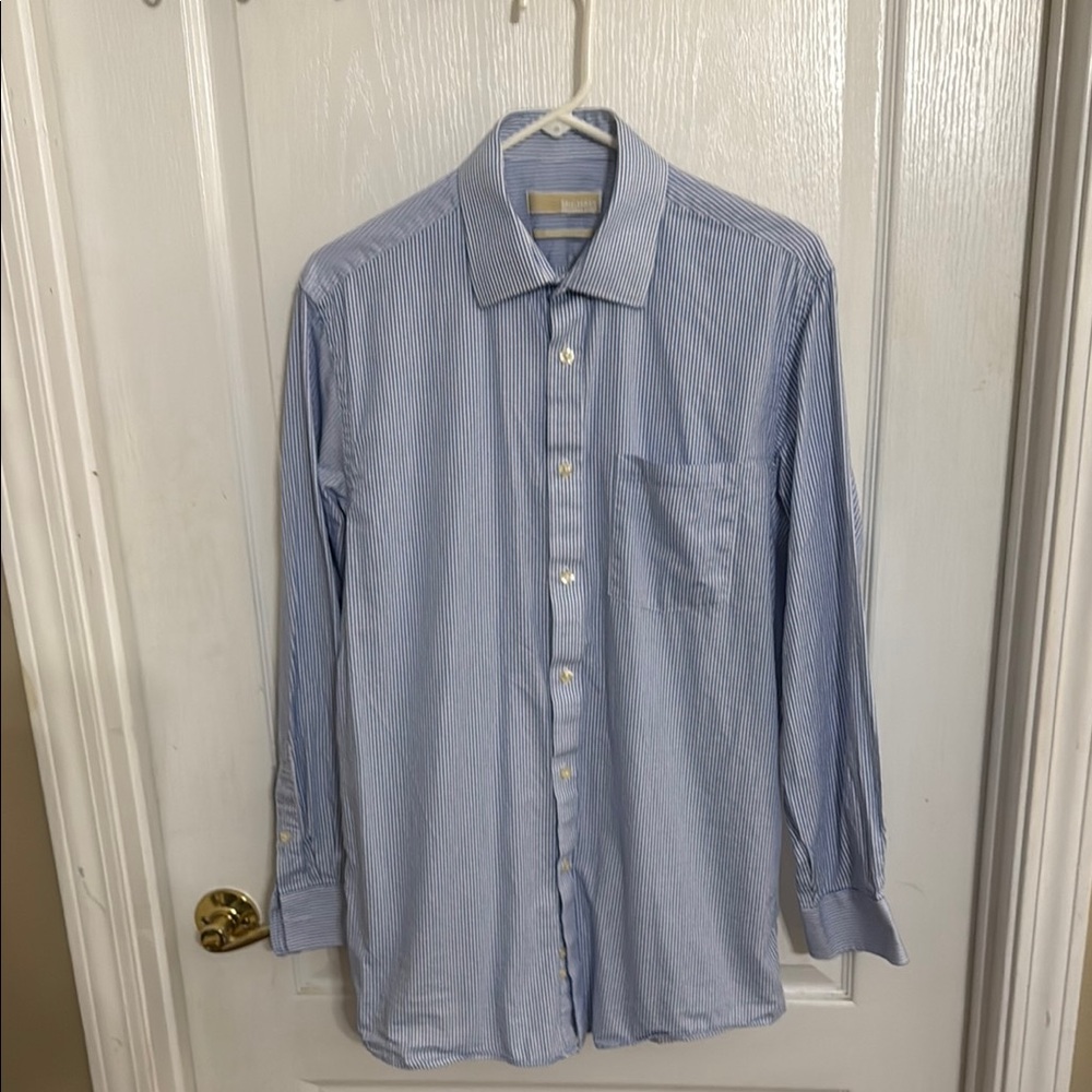 Michael Kors Blue Dress Shirt Classic Button-Down: EXCELLENT CONDITION